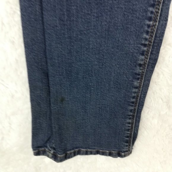 Camaieu Womens Jeans Straight Slim Leg Denim Blue Medium Wash Juniors 7 - Picture 12 of 15